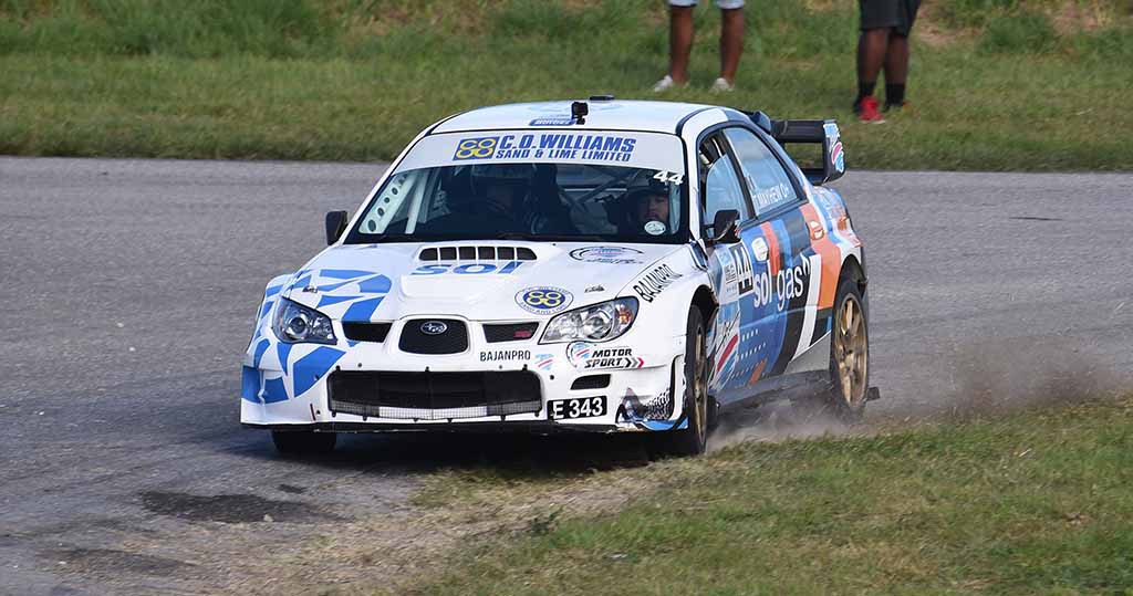 Dane Skeete Subaru Impreza S12B WRC Rally Barbados