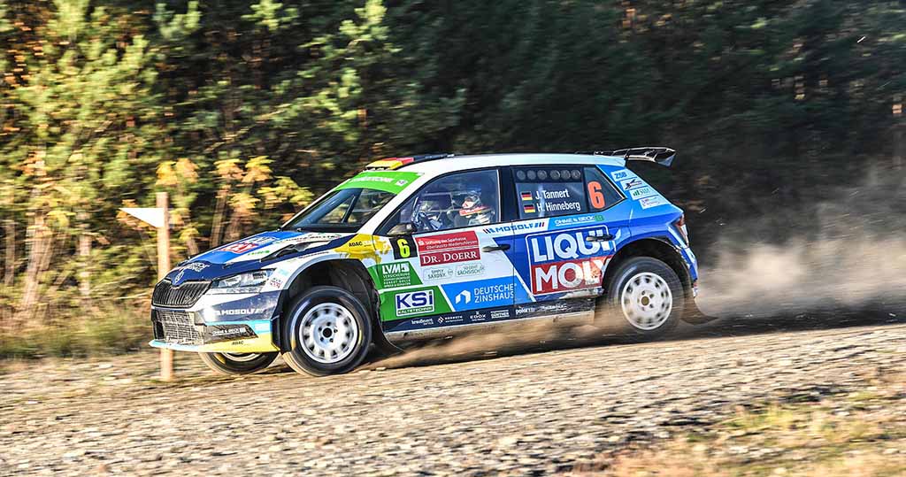 J.Tanner / H.Hinneberg - Škoda Fabia Rally2 Evo