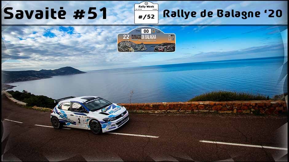 Ralio savaitė Rallye de Balagne