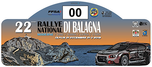 Rallye de Balagne 2020 logo