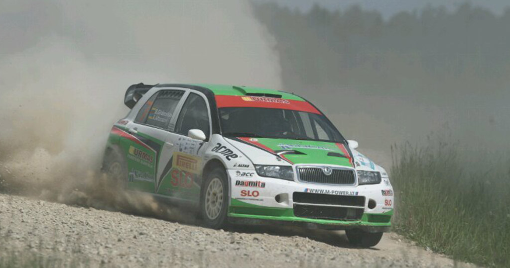 S.Girdauskas / A.Aftanaziv - Škoda Fabia WRC