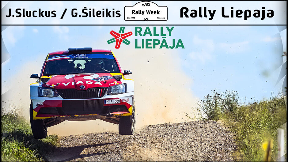 Jonas Sluckus Rally Liepaja
