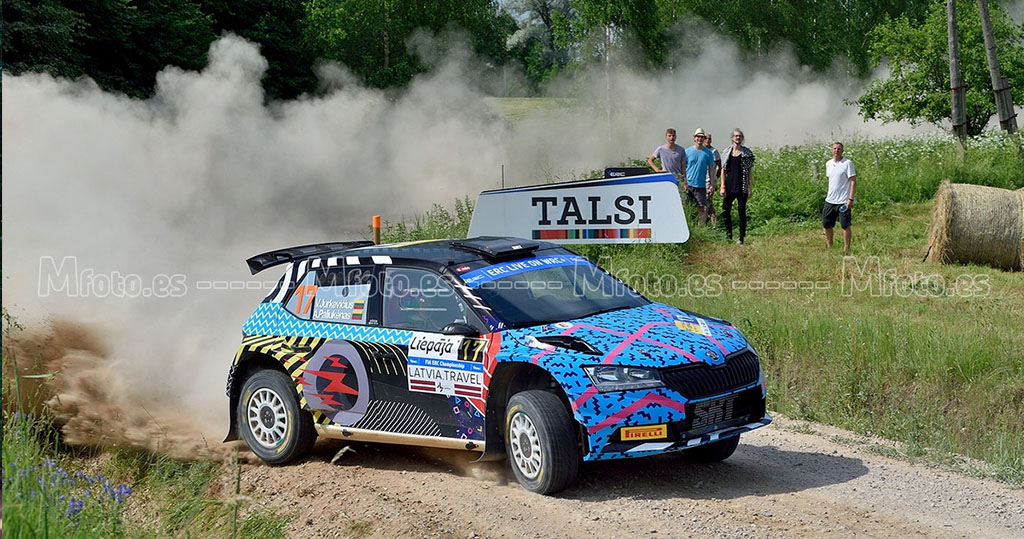 V.Jurkevičius / A.Paliukėnas - Škoda Fabia Rally2 Evo