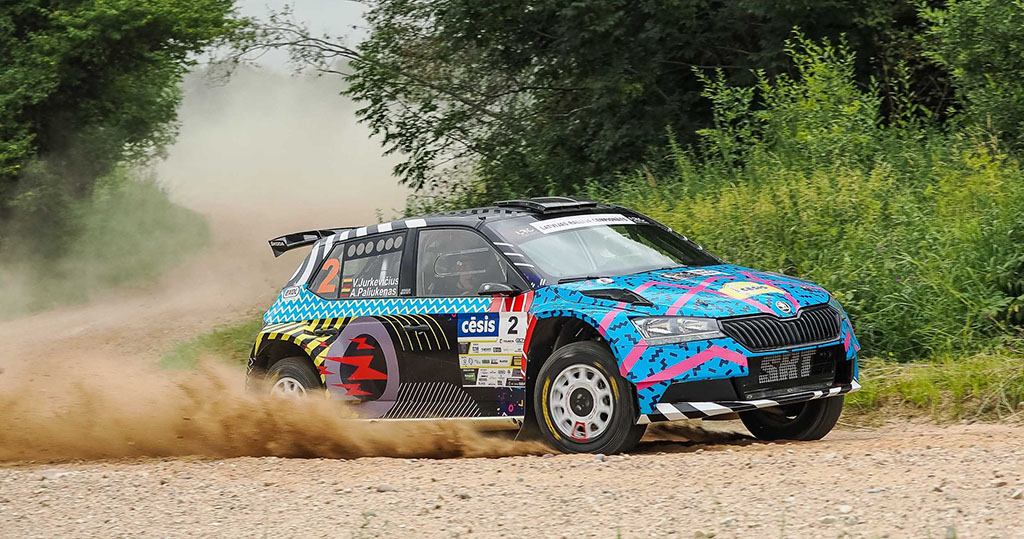 V.Jurkevičius / A.Paliukėnas - Škoda Fabia Rally2 Evo