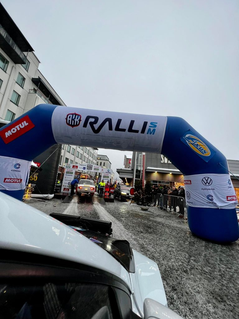 Arctic Lapland Rally starto ceremonija Rovaniemi