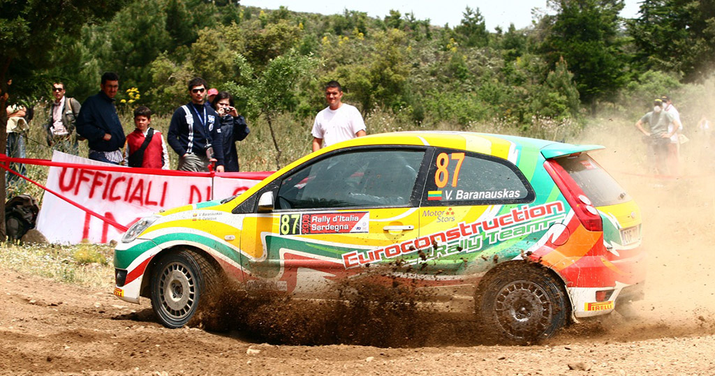 Vytautas Baranauskas taip pat tuo metu varžėsi WRC greičio ruožuose