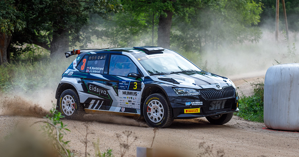 K.P.Nordstrand with Škoda Fabia SRT won the Class4 title ||| Pille Russi