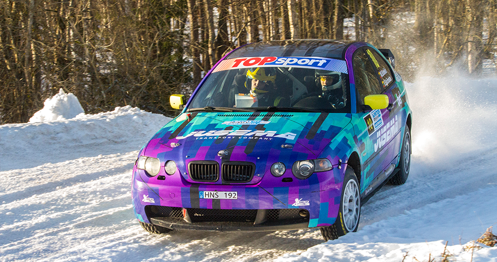 M.Buteikis "Winter Rally Aukštaitija" varžybose