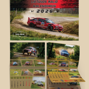 2026m. Lietuvos Ralio sieninis kalendorius